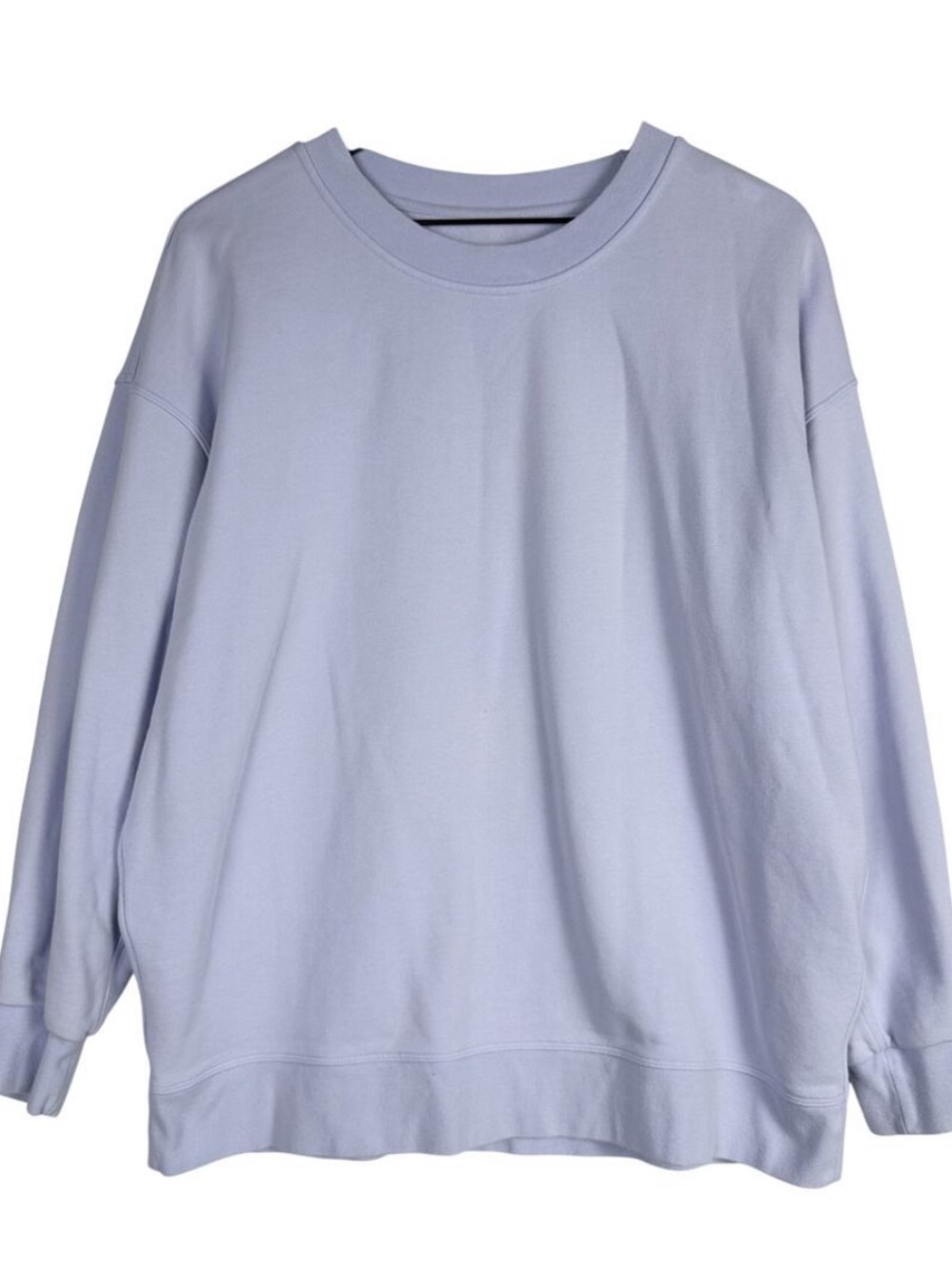 Lululemon Perfectly Oversized Crew Sweatshirt Pastel Blue 12 L